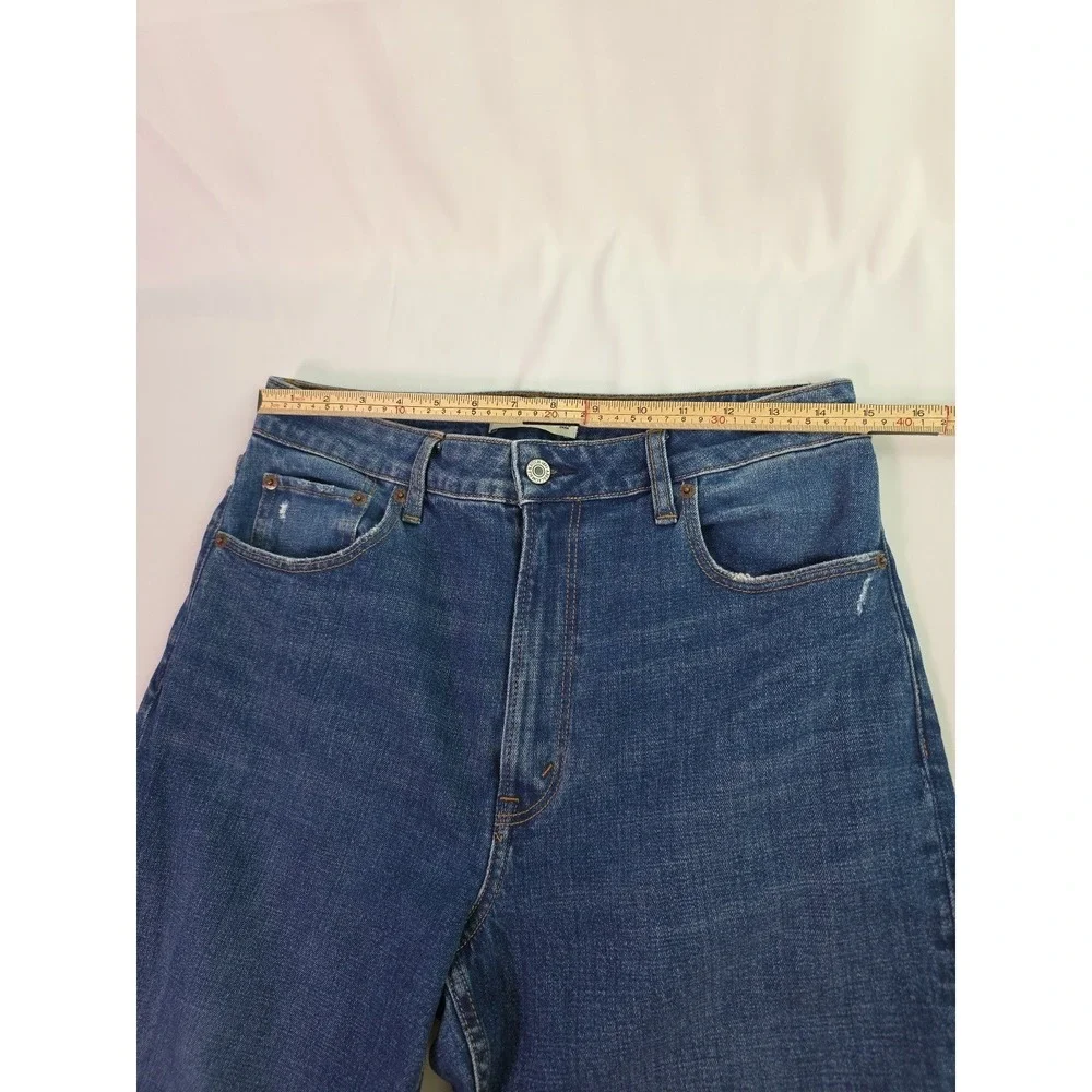 Abercrombie & Fitch Women's Jeans Size 30 Blue The Skinny High Rise Curve Denim